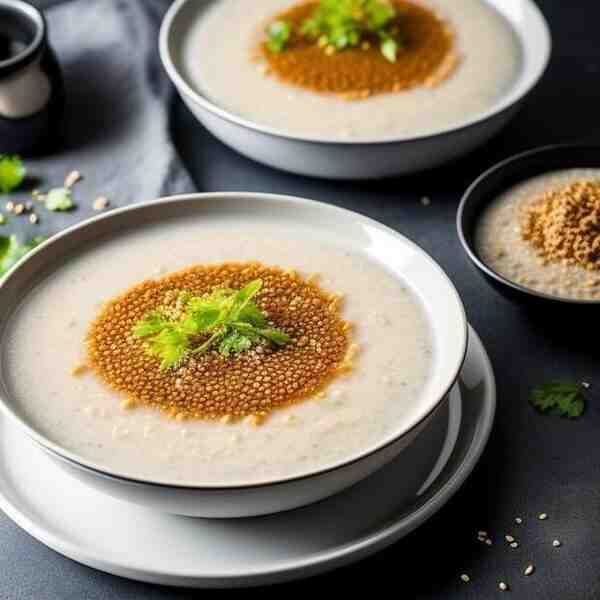 Рисовопшенная каша с квашеной капустой